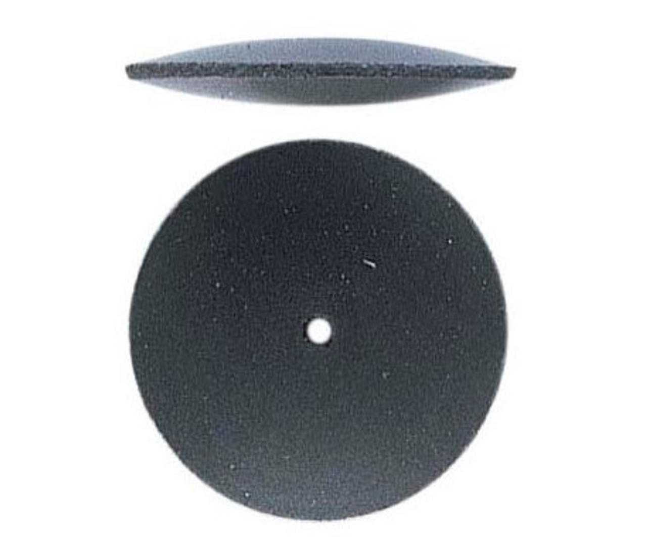 Jewelry Silicone Polishing Wheels Knife Edge Black Medium 7/8" EVE Pack of 10