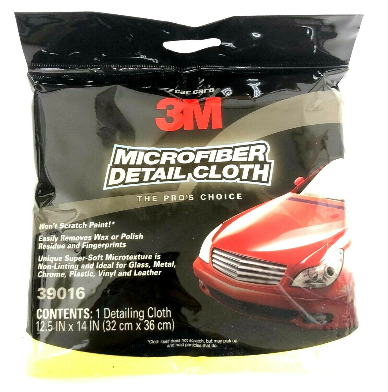 3M Microfiber Detail Cloth 12.5