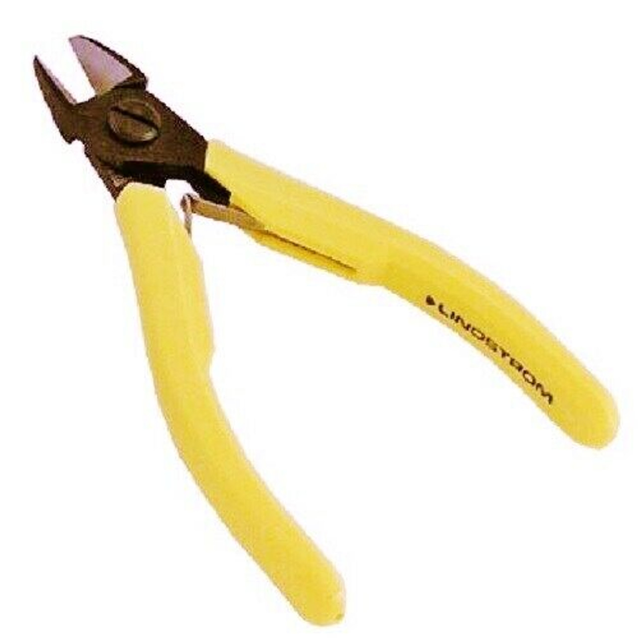 Lindstrom 8151 Flush Cutter Oval Medium Head Precision Side Cutting Pliers