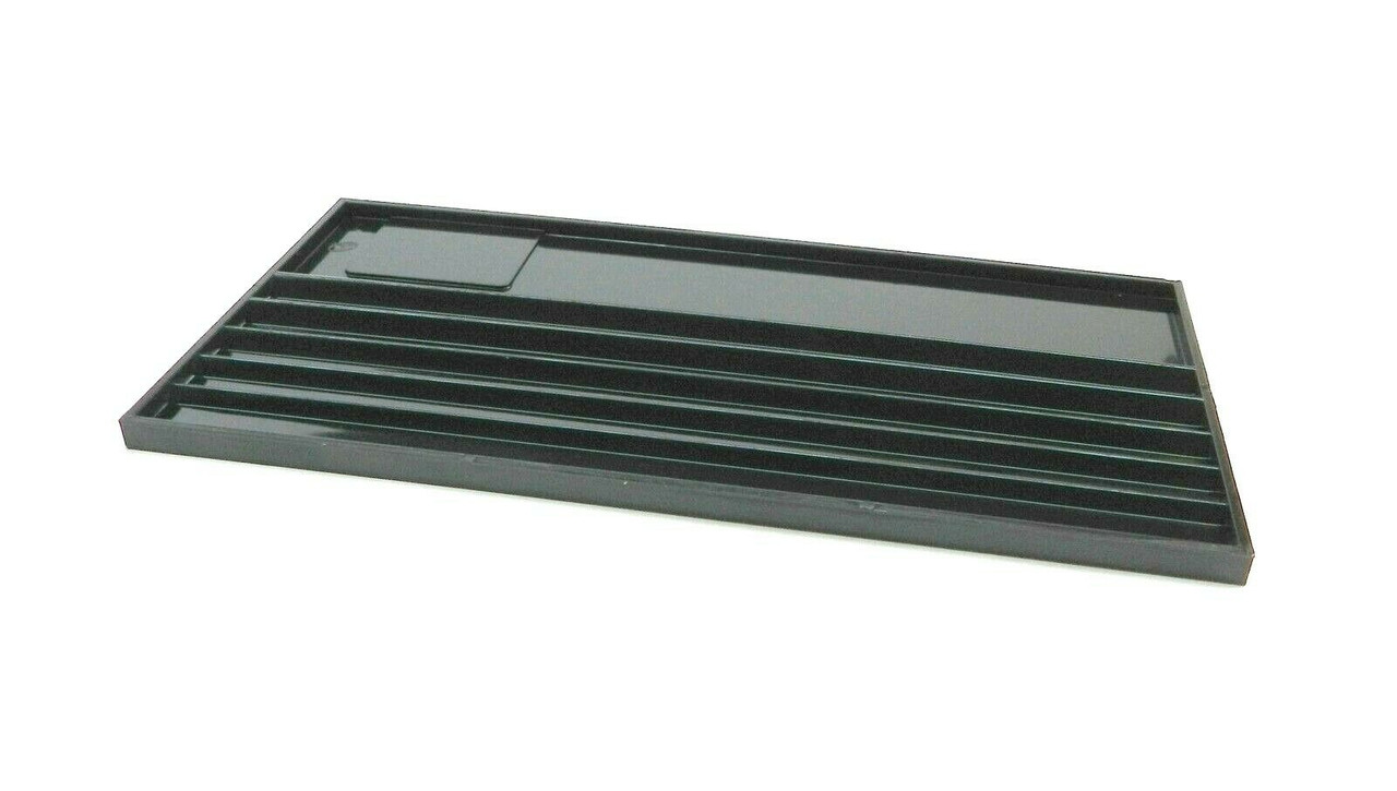 Diamond Sorting Trays Black Grooved Plastic Tray Sort Diamond & Gem Sorting