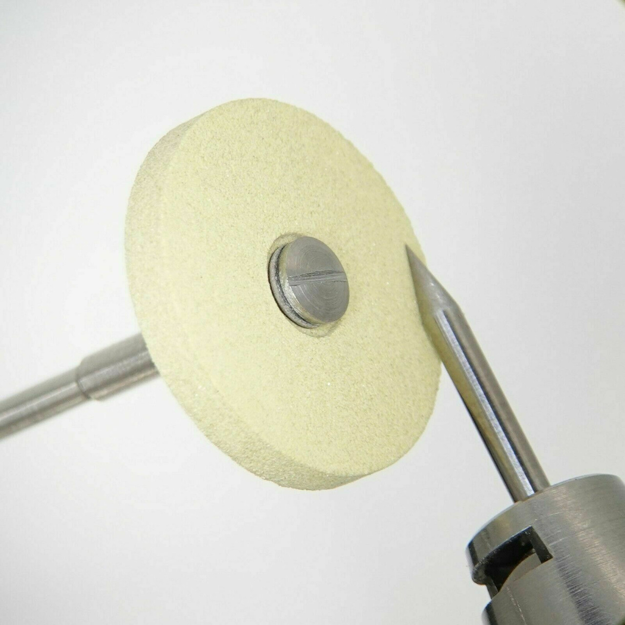 Yellow Rubber-Bond Diamond Polishing Wheel - GRS