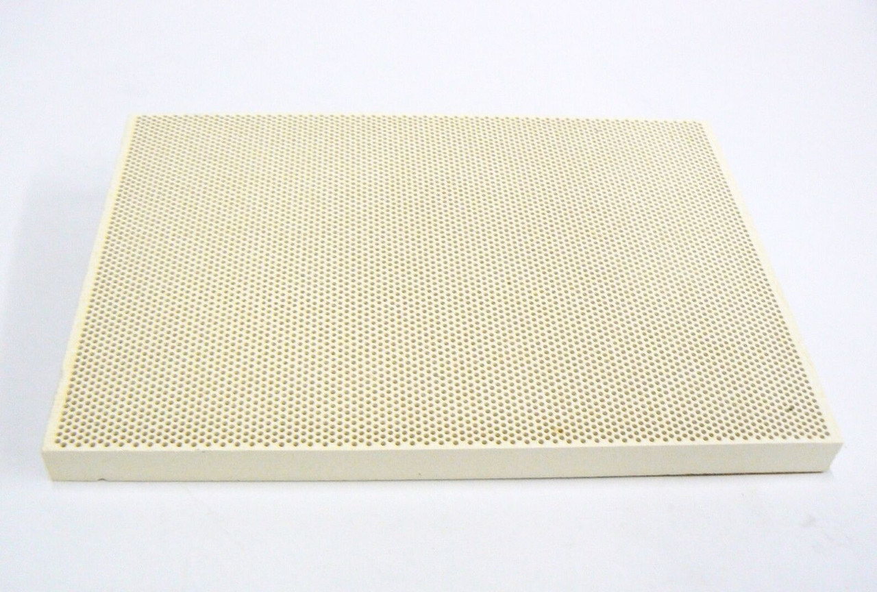 Ceramic Honeycomb Block 5-1/2 x 7-3/4 x 1/2 Soldering Board Perforated  Large Block