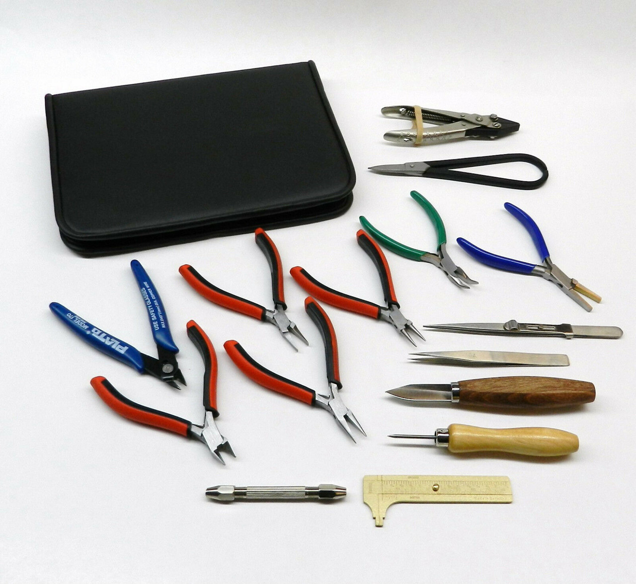 Jewelry Making Tools Hand Tool Kit For Bead working Hobby Model Making DLX  15 pcs