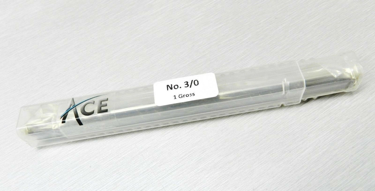 3/0 Jewelers Saw Blades Pack of 144 for Jewelers Piercing Saw Frame ACE Brand