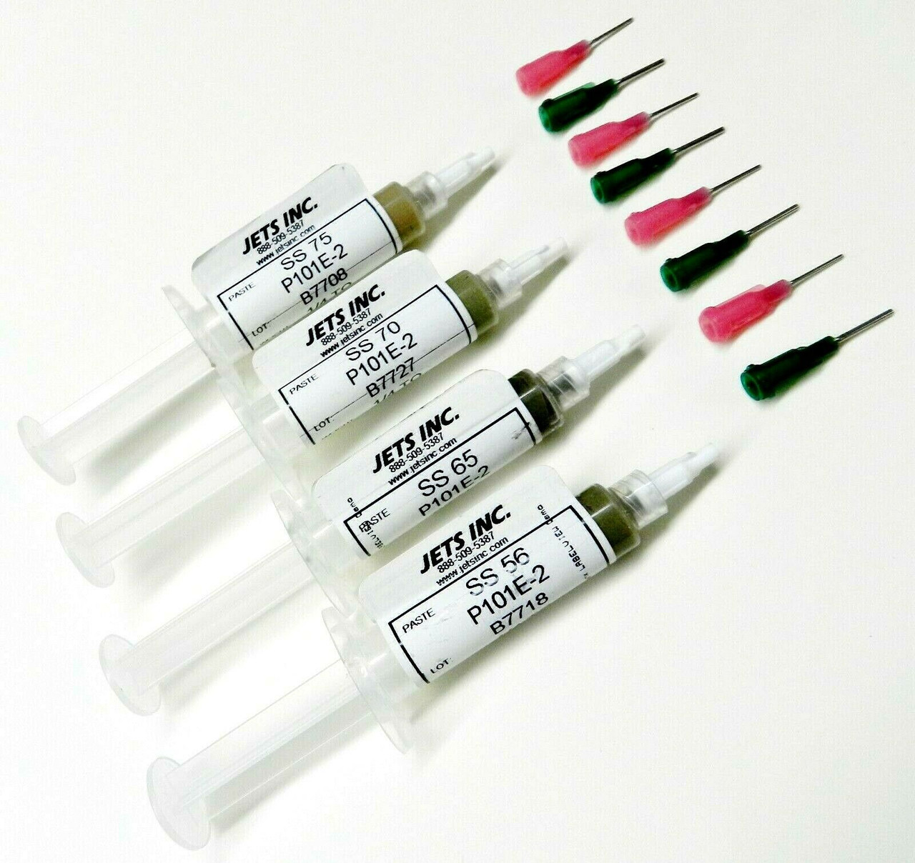 Silver Solder Paste E-Soft Easy Medium & Hard 1/4 Toz. Syringe Soldering Paste