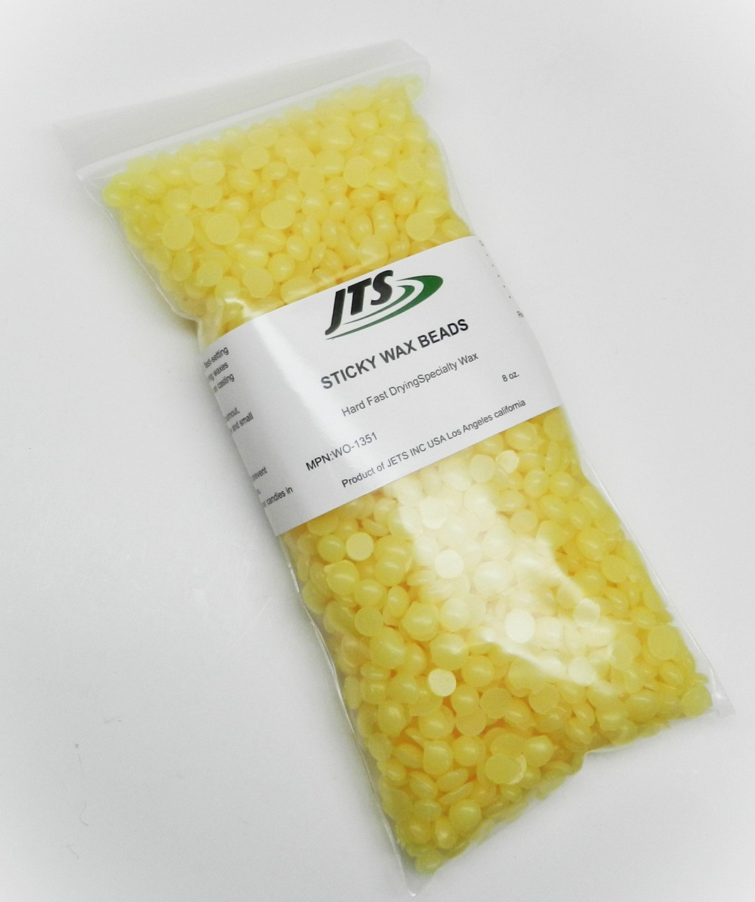 Sticky Wax Beads Hard Fast Drying Jewelry Making Wax Work & Casting 8oz JTS