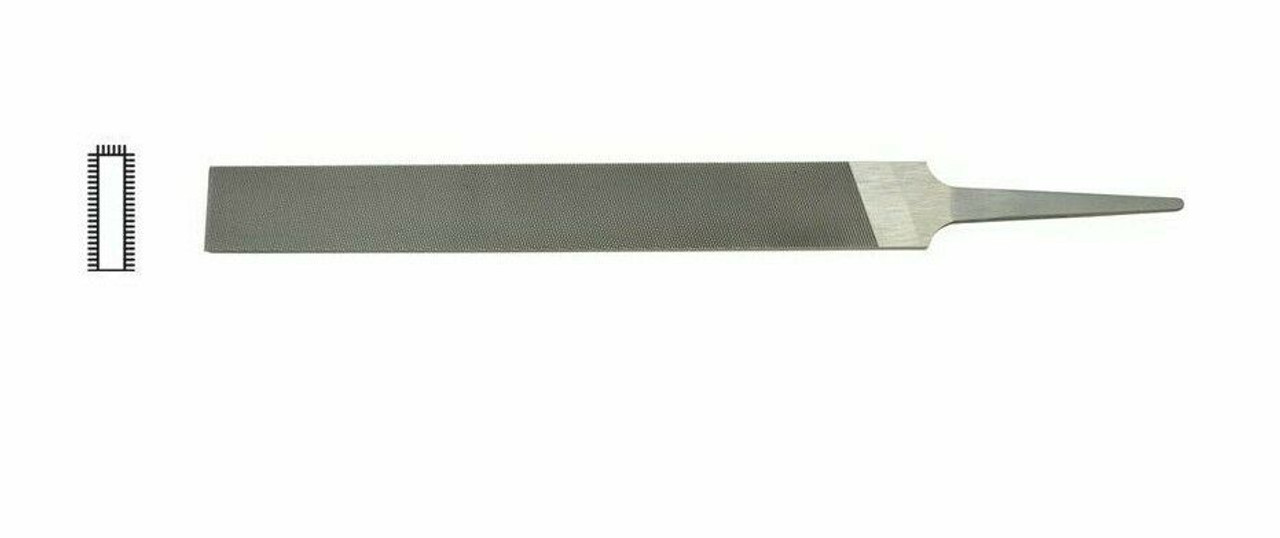 Glardon Vallorbe Flat Hand File - 6" Cut # 1 Medium Cut #1163 Swiss Made 33-1033