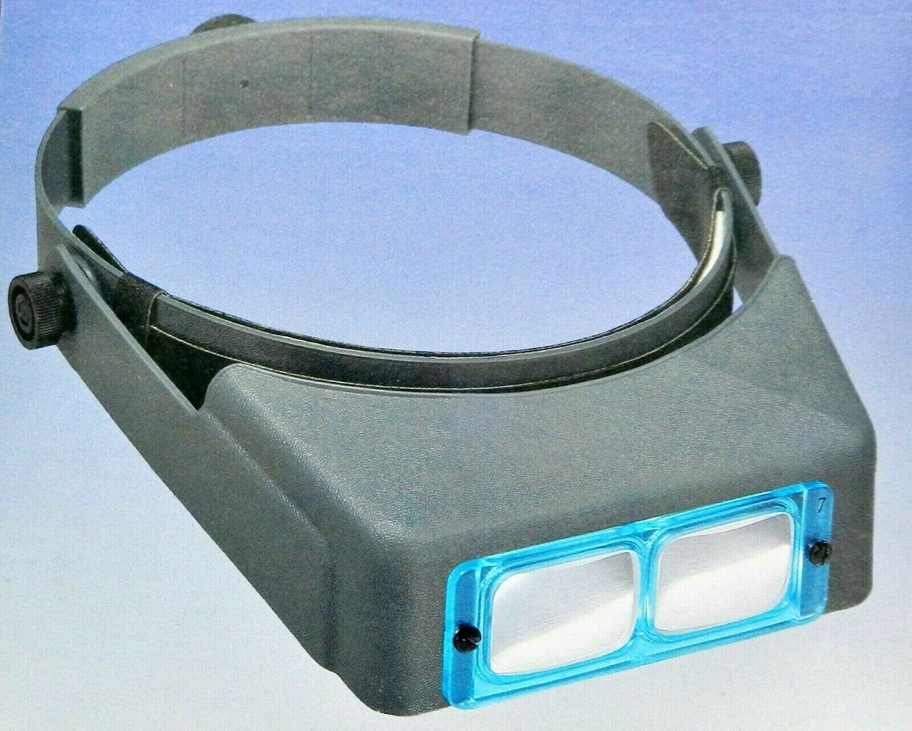 Donegan OptiVisor DA-10 Headband Magnifier Binocular 3.5X Optical Glass Lens