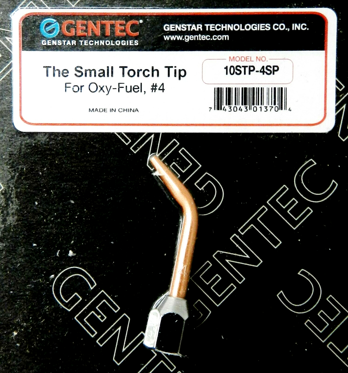 Gentec Torch Tip # 4 Size for Jewelers Soldering Torch Jewelry Repair Glass Work