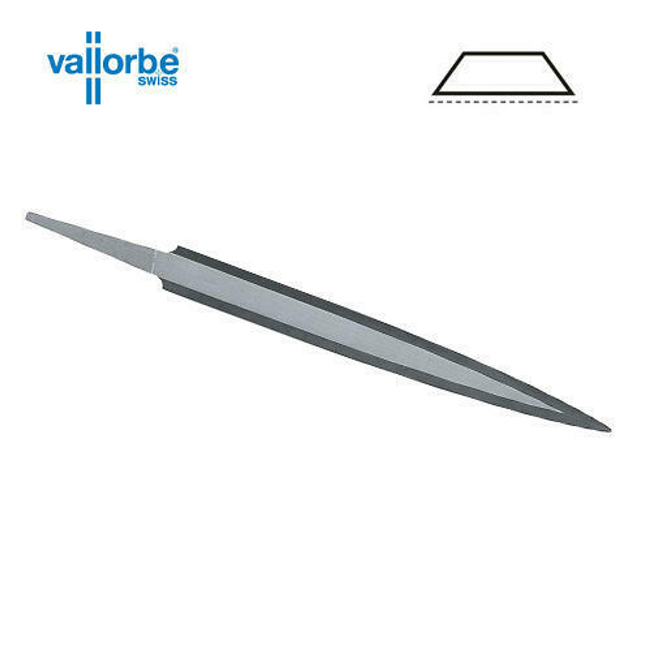 Glardon Vallorbe Barrette Hand File 6" Cut #0 LP1060 Swiss Precision 33-1012