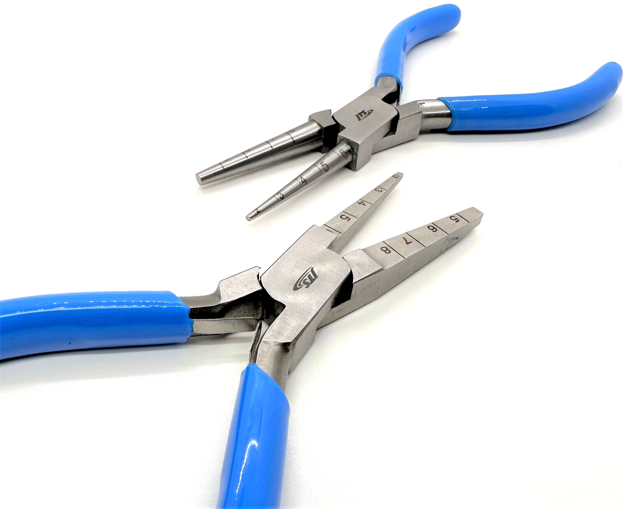 Coiling trio, wire bending pliers, 2,3,4,5,7,8 mm, Round and