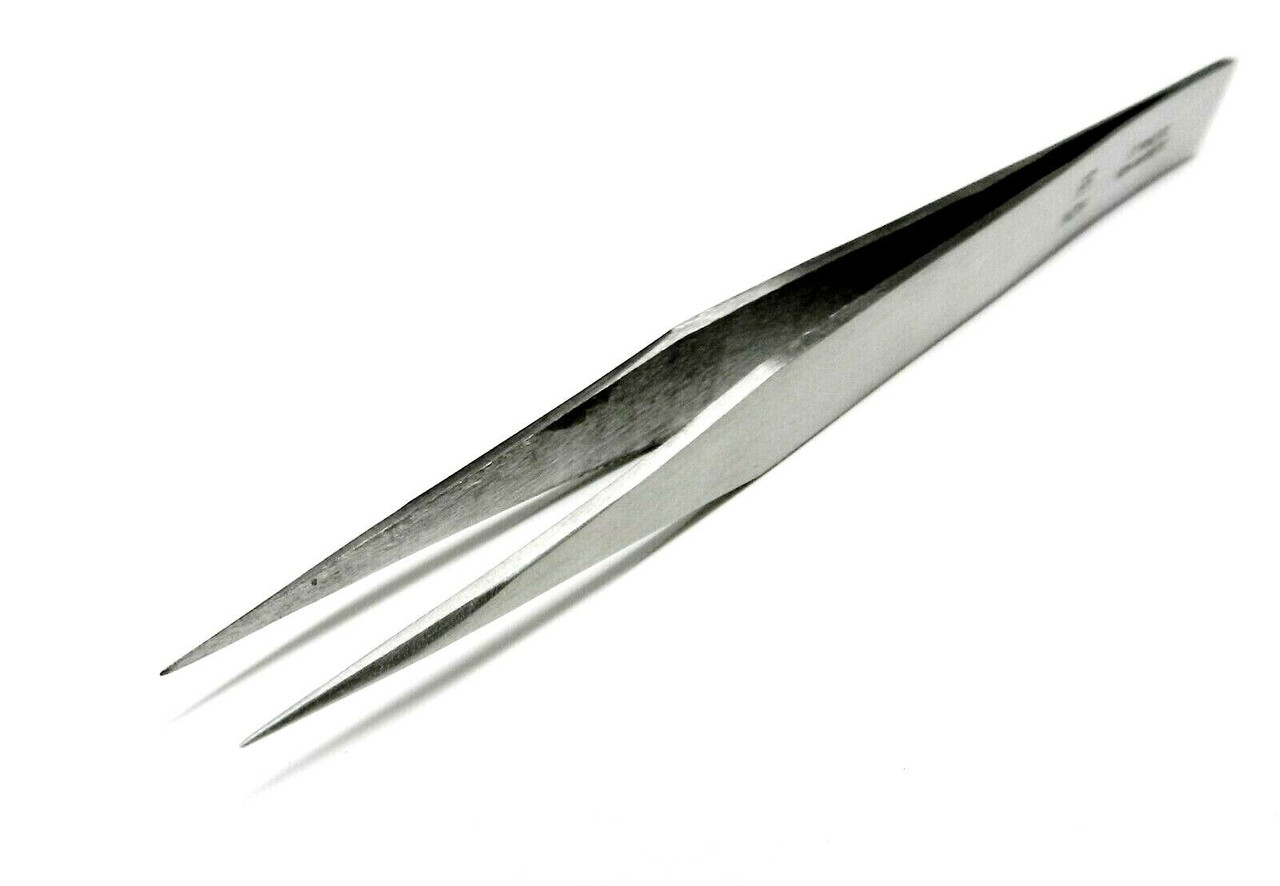 Tweezers RR Anti Magnetic Stainless Fine Point Tip Boley Type Jewelry Craft Tool