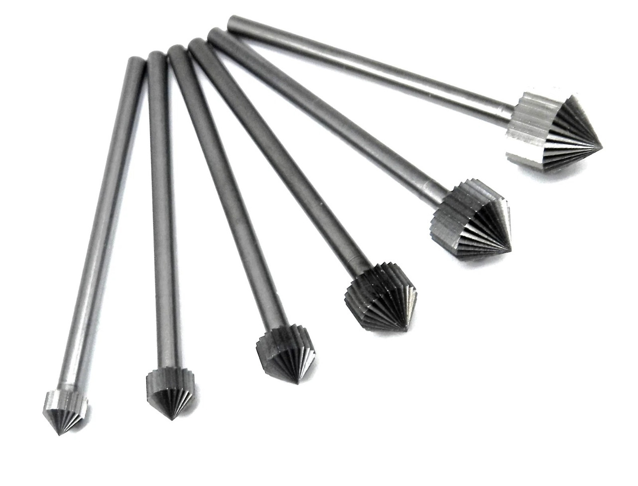 Jewelry Setting Burs Fig 413 Jewelers Stone Setters Bur 040-080 Large 6 Pc Set