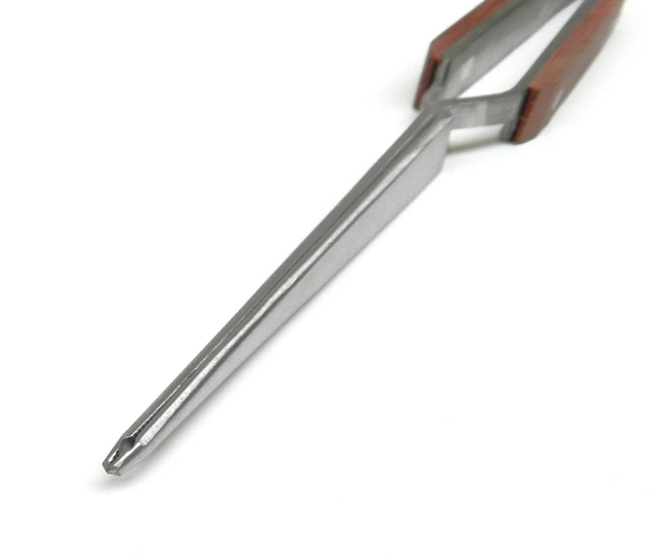 Wire Holding Fiber Grip Tweezers – Cross Locking with Precision Slot for Thin Wire (1.3mm Min) | Heat-Resistant, Anti-Slip | Jewelry, Soldering, Hobby and Electronics Tool, Tweezers are 6-1/2" Long Wire Holding Fiber Grip Tweezers – Cross Locking with Precision Slot for Thin Wire (1.3mm Min) | Heat-Resistant, Anti-Slip | Jewelry, Soldering, Hobby and Electronics Tool, Tweezers are 6-1/2" Long