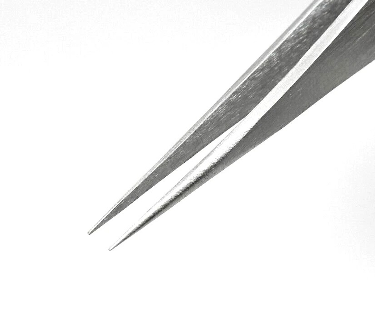 Tweezers AA 5" Stainless Steel Non Magnetic Anti Acid Jewelry & Watch Swiss Style