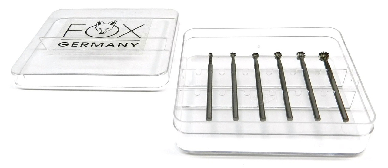 Round Ball Burs Fox Burs Fig 1 Jewelry Stone Setting Bur 025-050 German 6 Sizes Round Ball Burs Fox Burs Fig 1 Jewelry Stone Setting Bur 025-050 German 6 Sizes