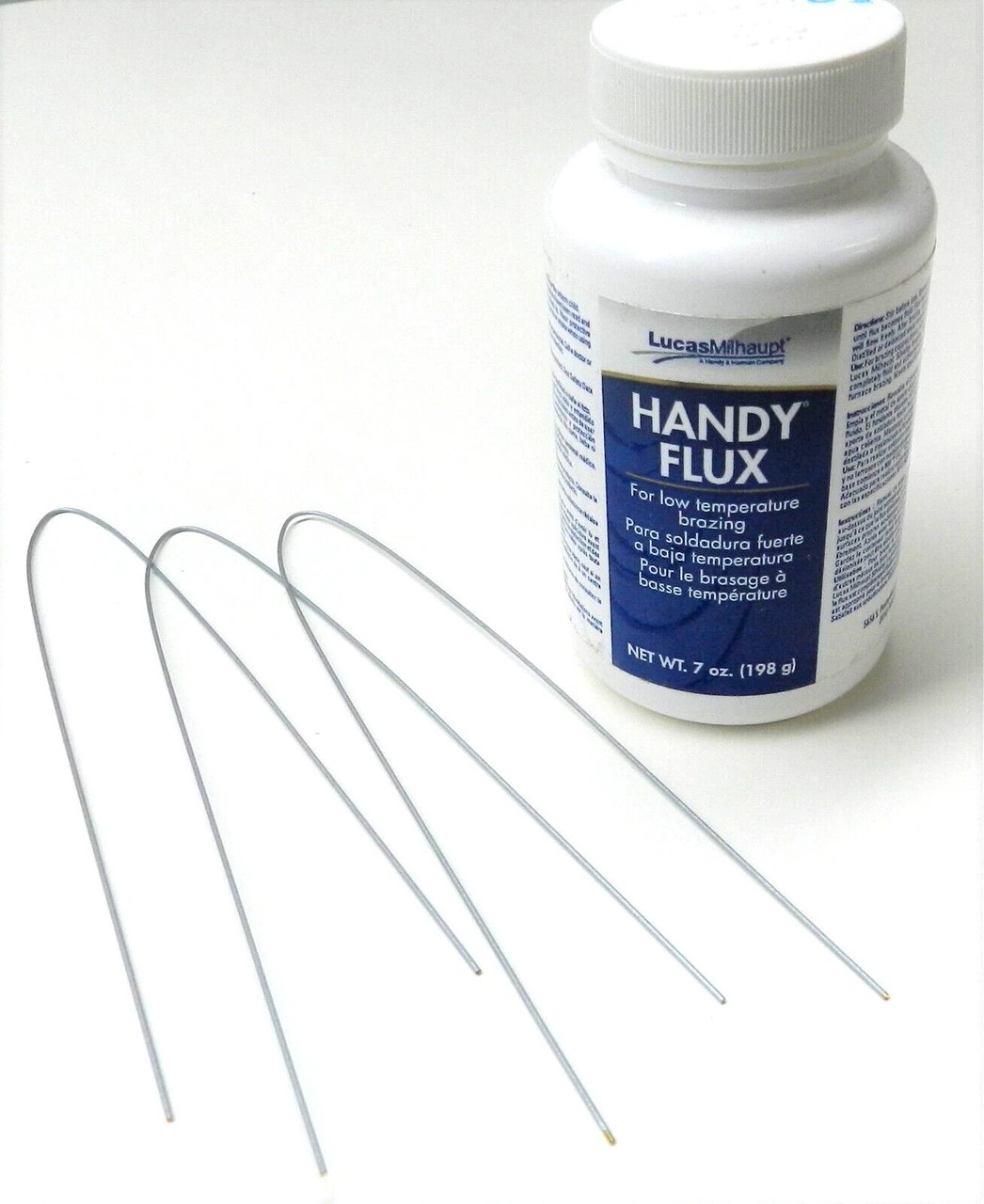 Jewelry Soldering Kit Handy Flux Jewelers Silver Solder Wires - Soft - Medium - Hard
