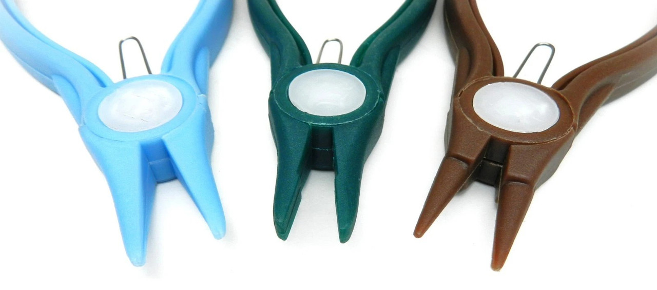 Nylon Pliers Set of 3 - Round Chain Flat ALL Plastic IV Non-Marring Non-Metallic