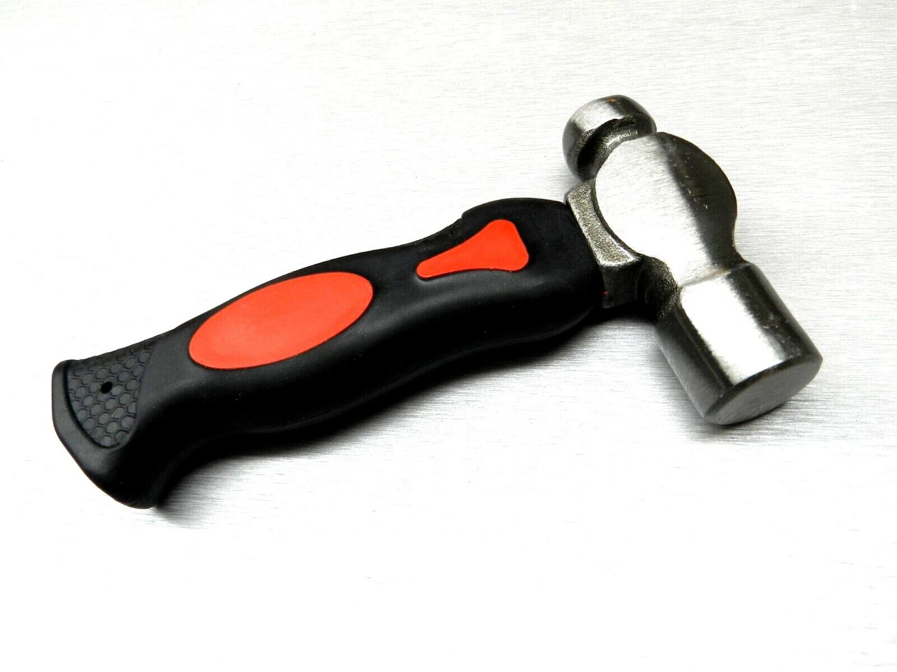 12oz Ball Peen Hammer Stubby Steel Short Handle Ergonomic Metal Crafts Hammer