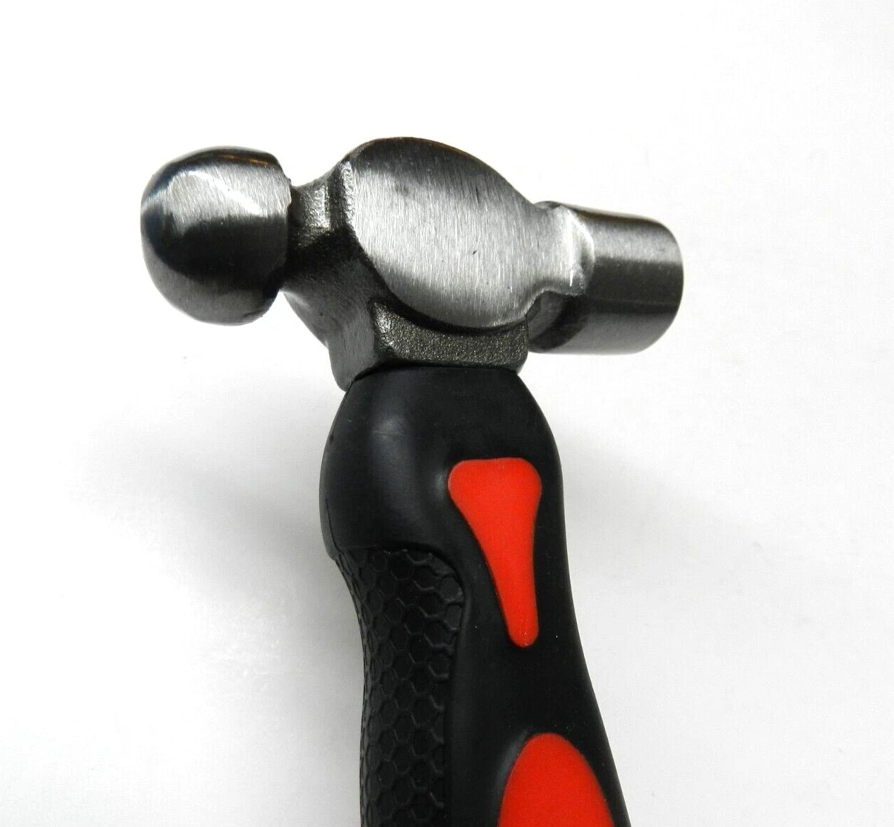 12oz Ball Peen Hammer Stubby Steel Short Handle Ergonomic Metal Crafts Hammer