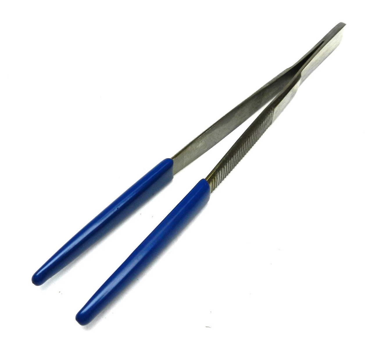 6" Tweezer Rubber PVC Tips Non Marring Parts Handling Steamer Ultrasonic Utility