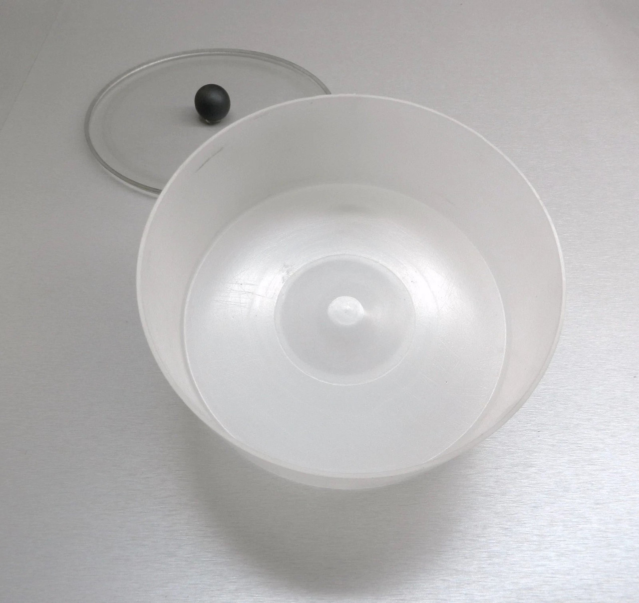 Magnetic Tumbler Bowl Large 11" Olefin Material Bowl for "Multi-Mag" Finisher