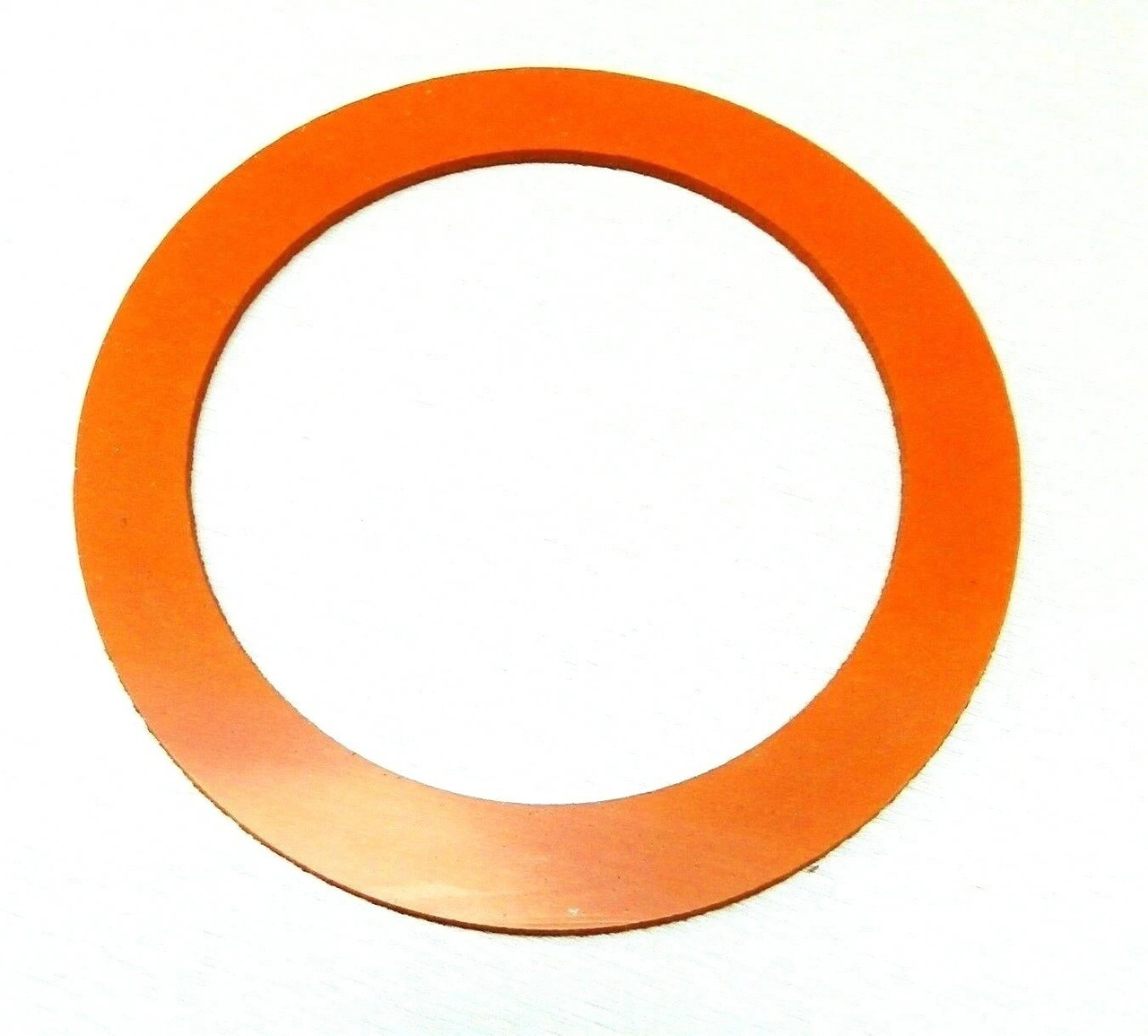 3-1/2" Gasket Set Silicone Rubber & Graphite for Vacuum Casting Perforated Flask