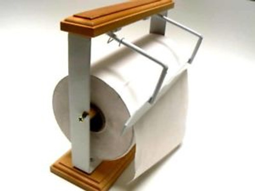 Holder/Cutter for Jeweler's Tissue and Gift Wrap Rolls