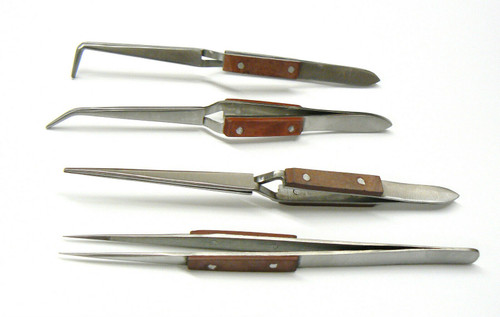 Cross-Lock Tweezers w/ Pointed Tips – A to Z Jewelry Tools & Supplies