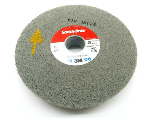 3M Scotch-Brite EXL Deburring Wheel 6 x1 x1" 9S FIN Surface Finishing 3M # 05132