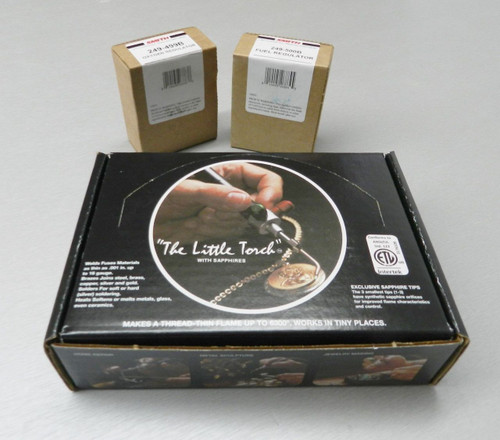 Smith Little Torch with 5 Tips,  Oxygen and Fuel Regulators