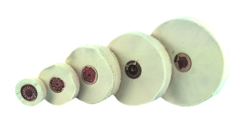 Loose Finex Muslin Buffs with Leather Center