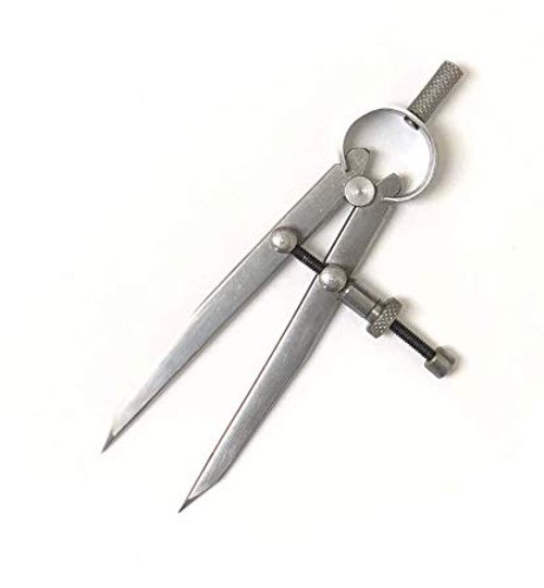 4" Flat Leg Spring Dividers Gauge Distant Measuring