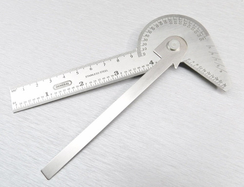 Gauge Multi Use Rule and Gage General Tool 16me Measure Angles Center Finder 