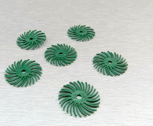 3M Radial Bristle Discs Green 80 Grit Brush 1"