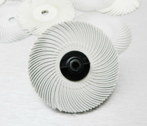 3M Radial Bristle Discs White 120 Grade Brush 3"