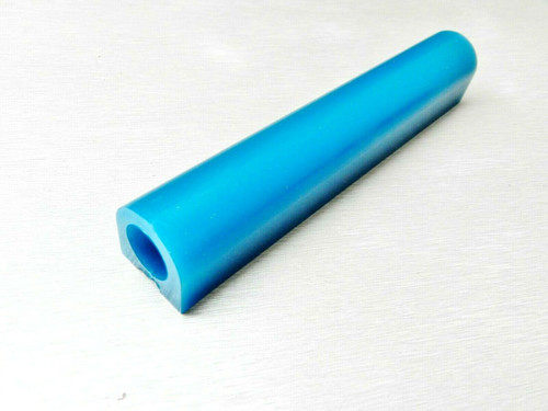 Carving Wax Ring Tube Flat Top Ferris Turquoise 1x1 - 5/8" ID