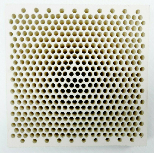 Honeycomb Ceramic Block with 1,050 Holes Jewelry Making Metalsmith Precious Metal Casting Soldering Work Surface Board