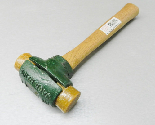 Garland Rawhide Mallet Split Head Hammer #2 with 1-1/2" Faces 32 Oz. 31002