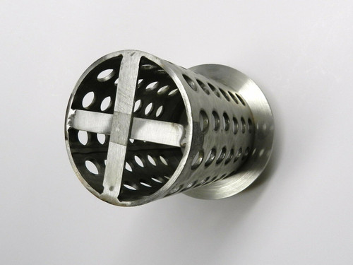Perforated Flask 3-1/2"X 8-1/2" Casting Flask Vacuum Casting Stainless 1/8" Wall