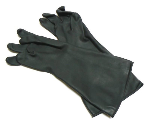 Sandblasting Gloves Natural Rubber 24" Sand Blast Cabinet Hand Protection