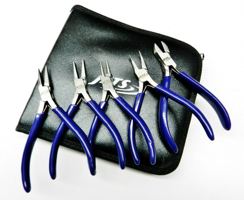 Plier Kit Jewelry Making Pliers Set of 5 Hobby Craft Beading Jewelry Repair Tool