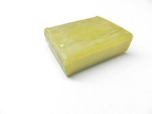 Beeswax 2 oz. Bar NATURAL Pure Bees Wax for Lube Saw Blades, Burs, Wire Drawing