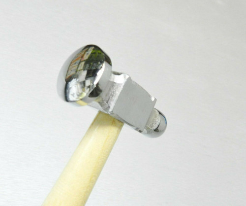 Jewelers Chasing Hammer Metalwork Domed Hammer Bowed Face 1-1/8"