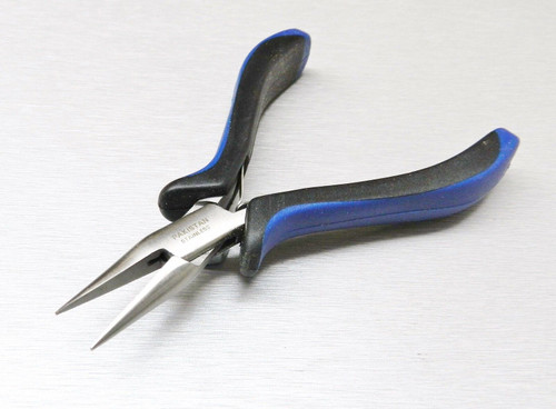 Chain Nose Pliers Jewelry Bead Wire Work Pointed Needle Nose Ergonomic Plier 5”