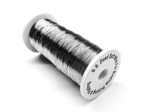 30ga Stainless Steel Wire Dead Soft Binding Wire Soldering 1/2lb Jewelry Making