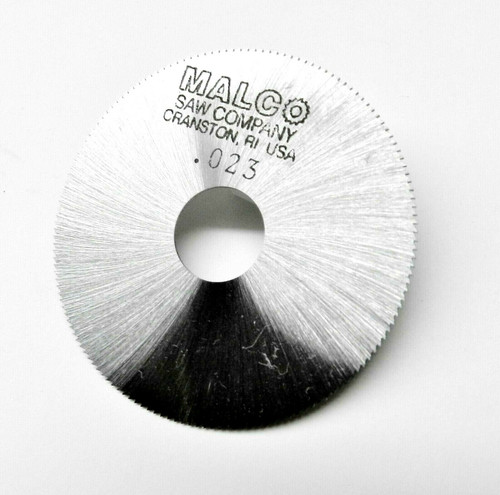 Jewelers Slotting Saws 0.023" Malco Saw Blade 2" High Speed Circular Saw Blades 