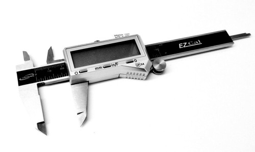 iGaging 4" Digital Electronic Caliper Fractional 3 Way LCD Stainless EZ Cal