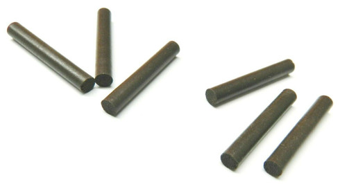 4mm Pin Polishers X-Hard Silicone Polishing Abrasive Pins 6 Pcs Made in Germany