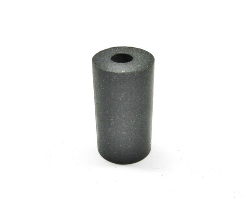 1" x 1/2" Silicone Polishing Wheel Abrasives 25mm x 12mm Black Medium Cylinder Polisher Per Pack of 10